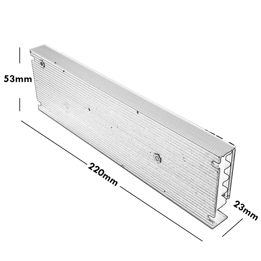 Trasformatore da 230V a 12V alimentatore 150W dvr strip luci LED 2 uscite 12.5A telecamere