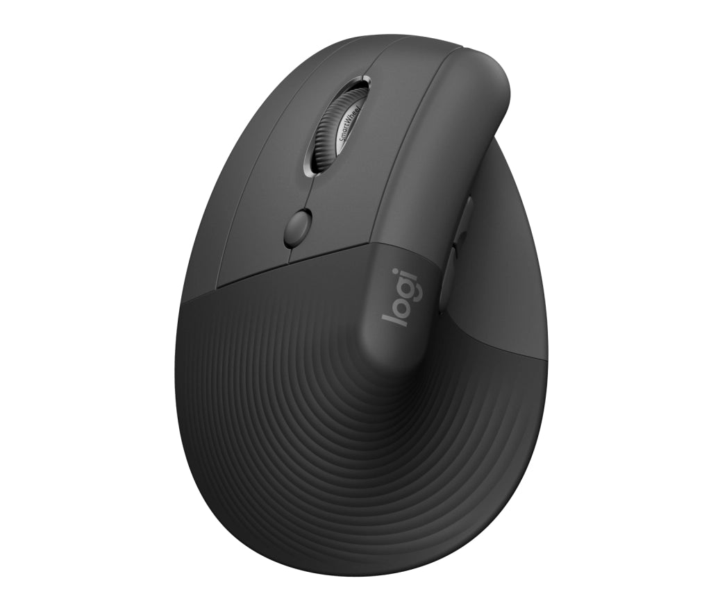 Logitech lift for business mouse ufficio mancino rf senza fili + bluetooth ottico 4000 dpi - 910-006495