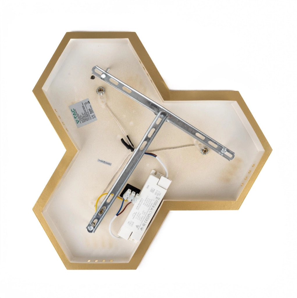 Lampada sospesa LED dimmerabile V-TAC VT-7920 oro 3000K