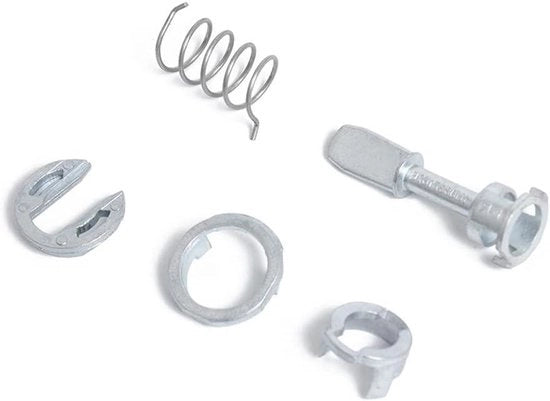 Set di riparazione per serrature a cilindro per porte, per uso sinistro o destro - Sostituzione per serrature a passo variabile con chiavi aggiuntive