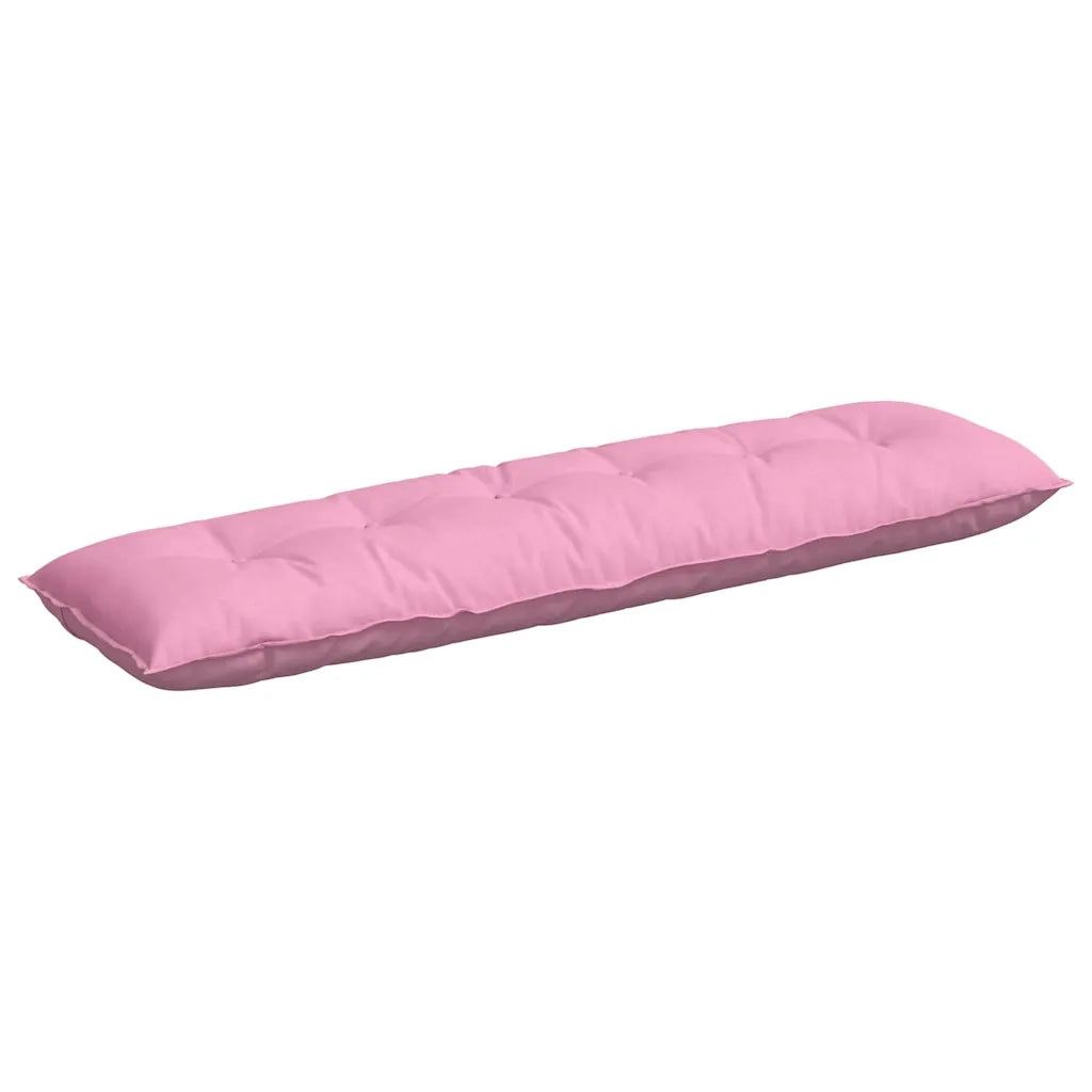 Cuscino per Schiena Rosa 180 x 19 x 50 cm Tessuto 42014931