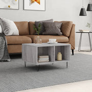 Tavolino da Salotto grigio sonoma 60x50x36,5 cm in Multistrato 830546
