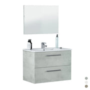 Mobile bagno sospeso ARUBA DH cm 57 x 80 x 45 Bianco Laccato