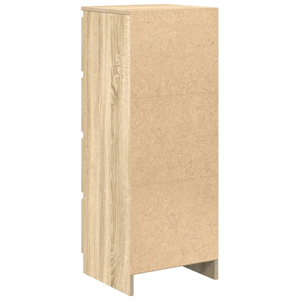 Credenza Rovere Sonoma 37,5x35x99 cm in Legno Multistrato 861699