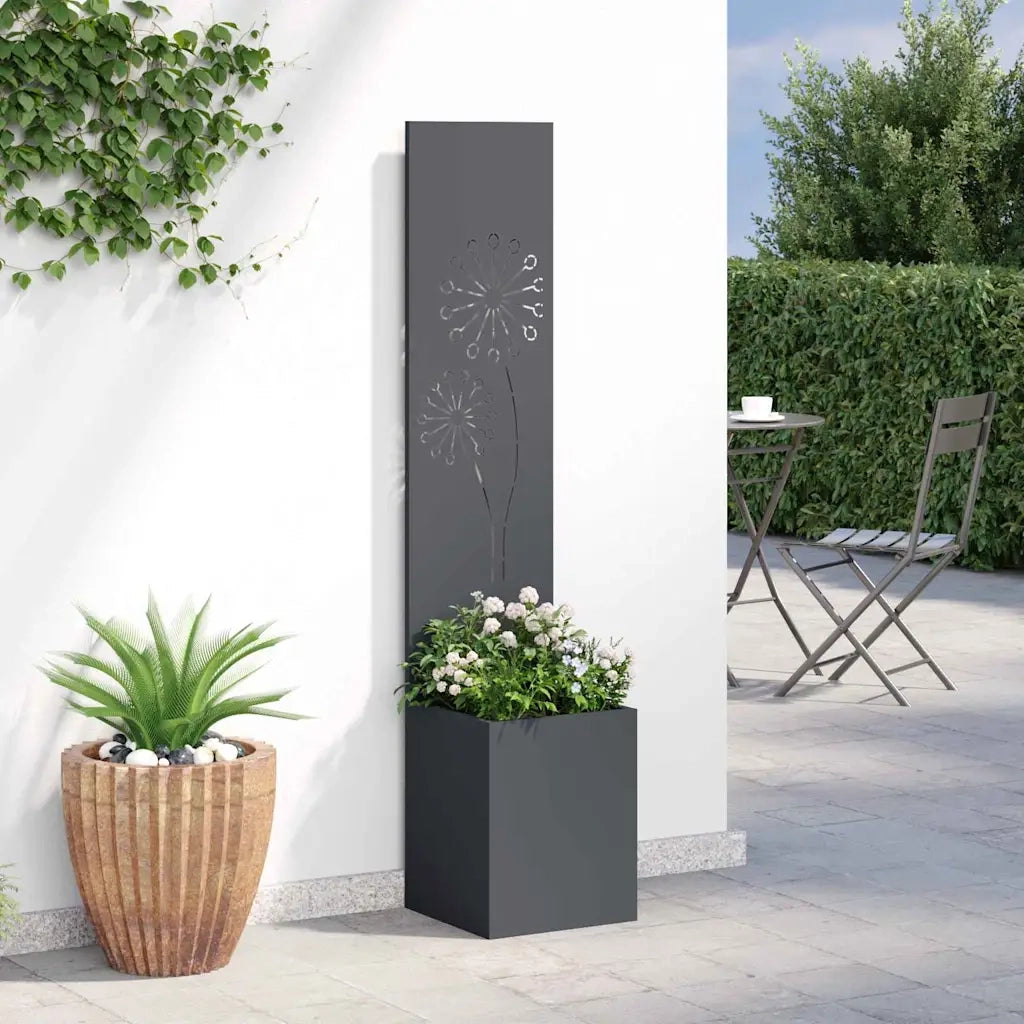Schermo per privacy in giardino Traforo Antracite 32 x 150 cm CFW8518863