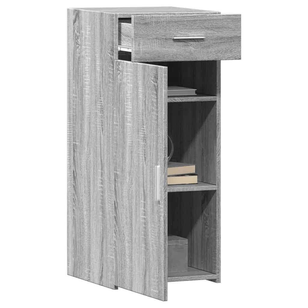 Credenza Grigio Sonoma 40x42,5x93 cm in Legno Multistrato 846283