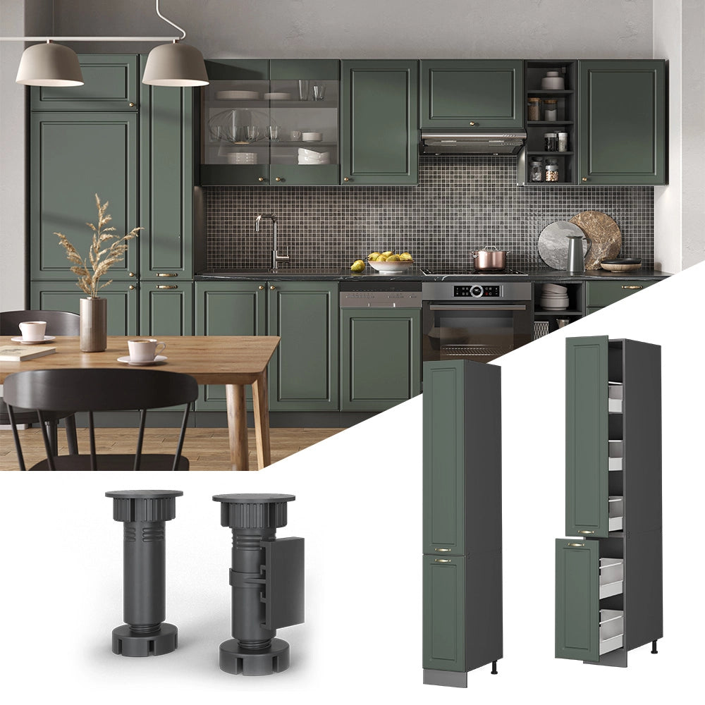 Vicco Armadio da farmacia Verde-oro Country House 30 cm