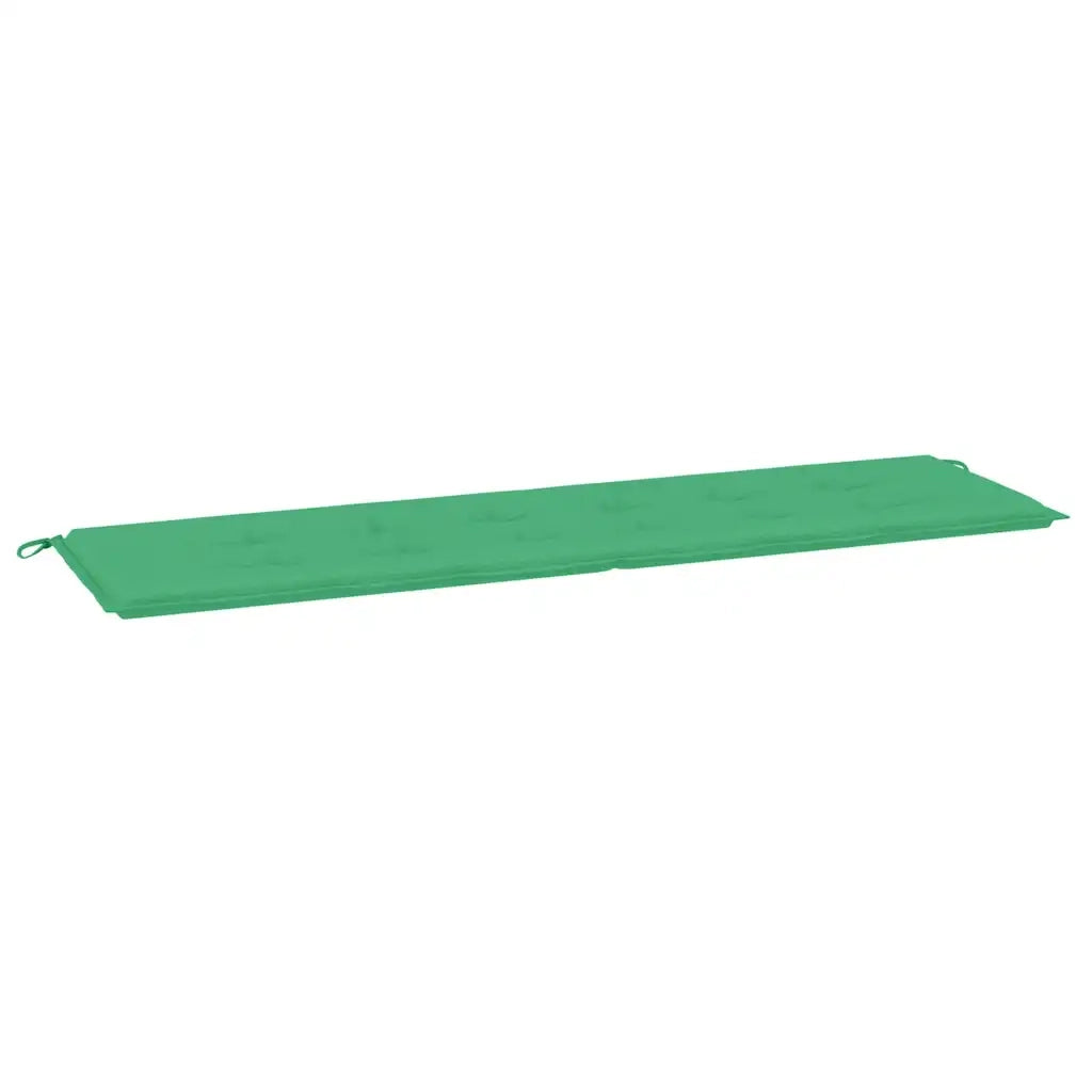 Cuscino per Panca-Cuscini per panchina Verde 180x50x3 cm in Tessuto Oxford