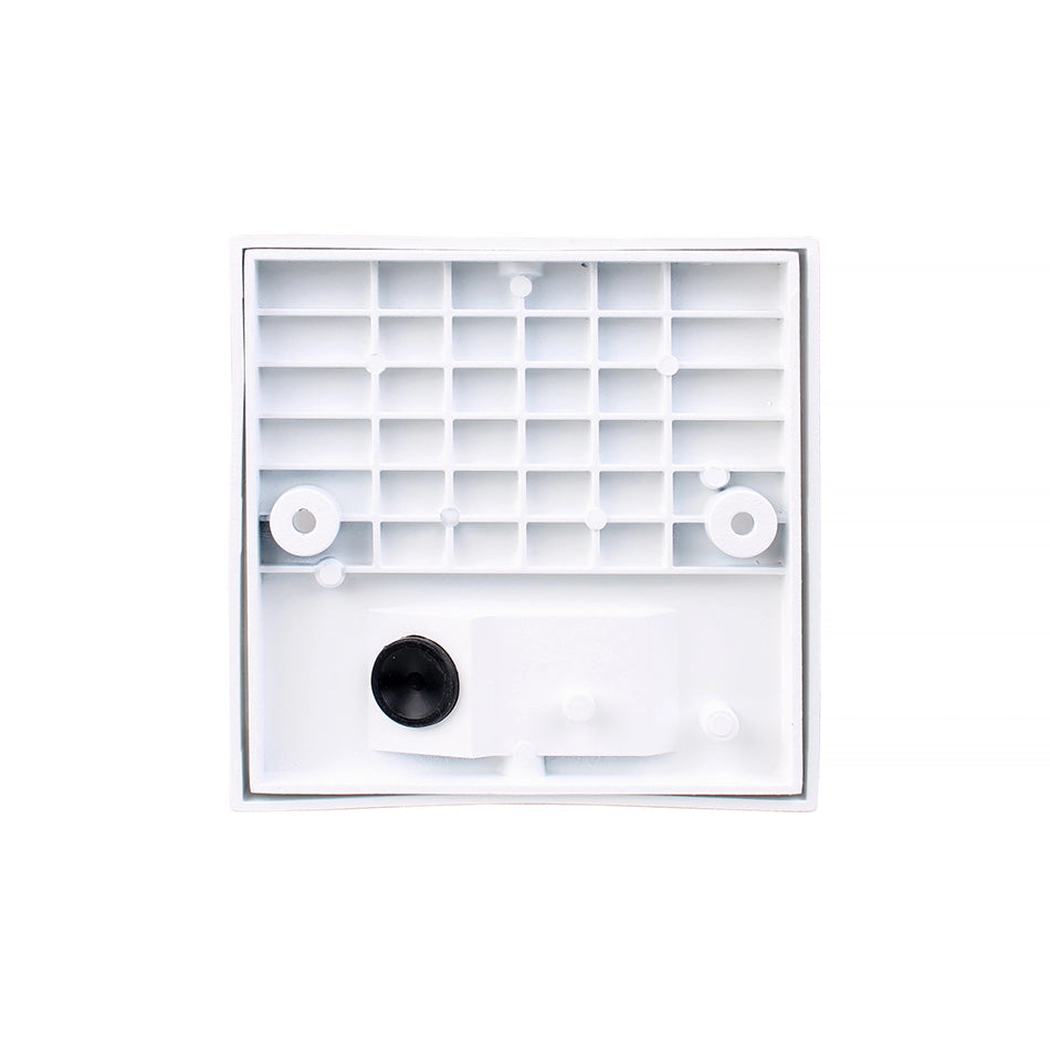APPLIQUE LED CUBO DA ESTERNO IP54 IN ALLUMINIO BIANCO ILLUMINAZIONE NATURALE 4000K - IDEALE PER GIARDINI E FACCIATE