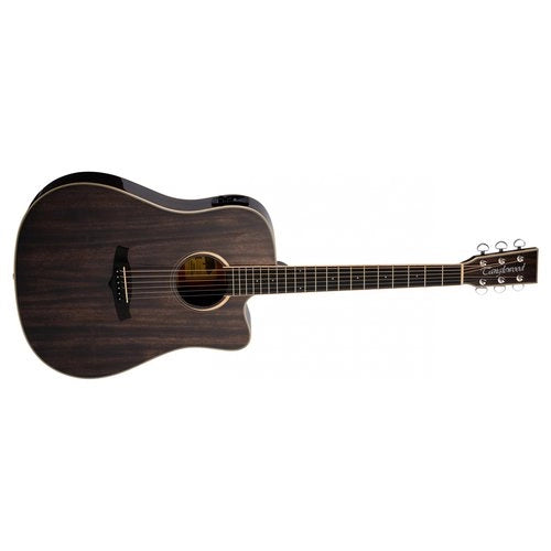 Chitarra acustica tanglewood tw5cebs winterleaf black shadow gloss
