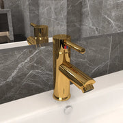 Rubinetto per Lavabo del Bagno Oro 130x176 mm 149067