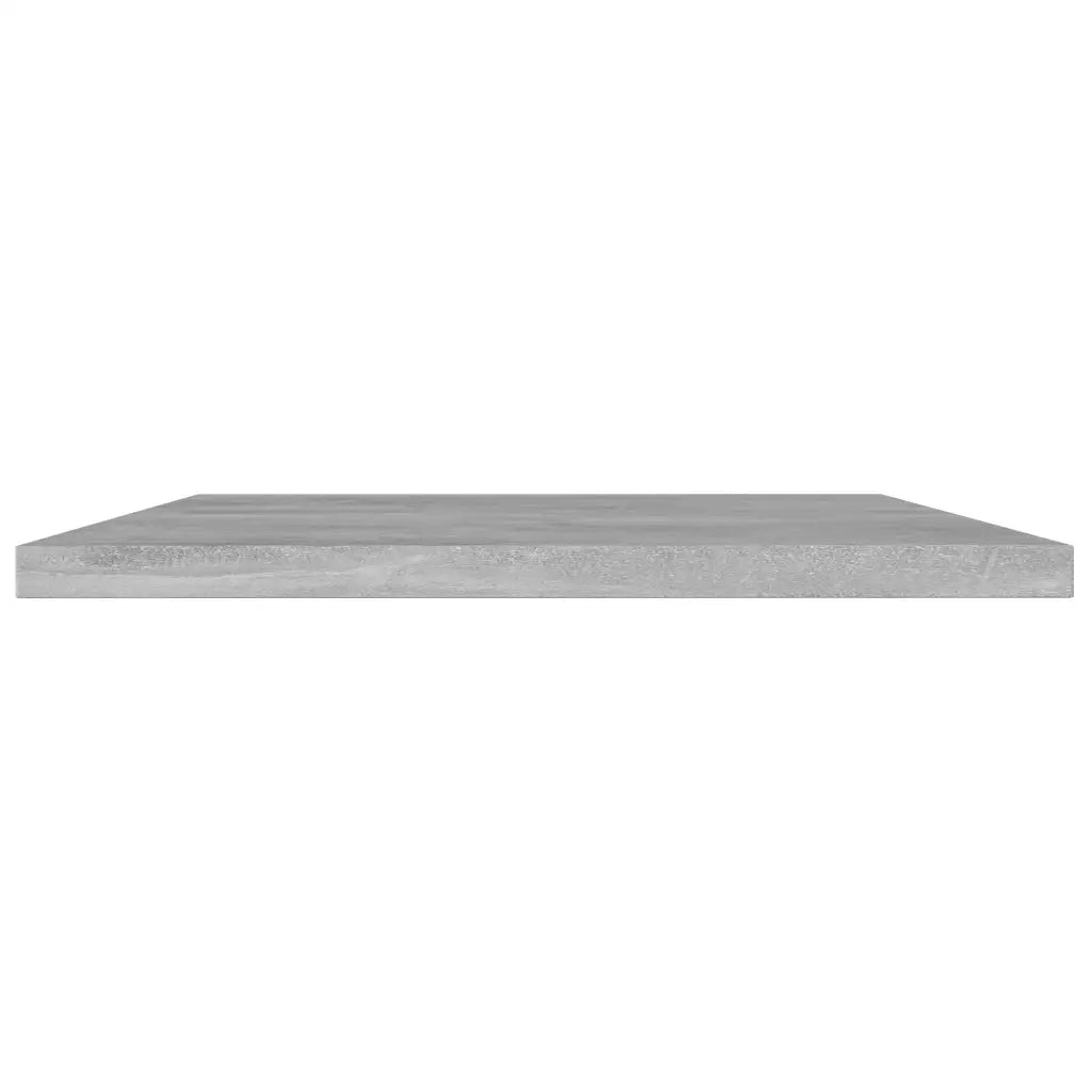Ripiani Libreria 4pz Grigio Cemento 100x20x1,5cm Multistrato 805386