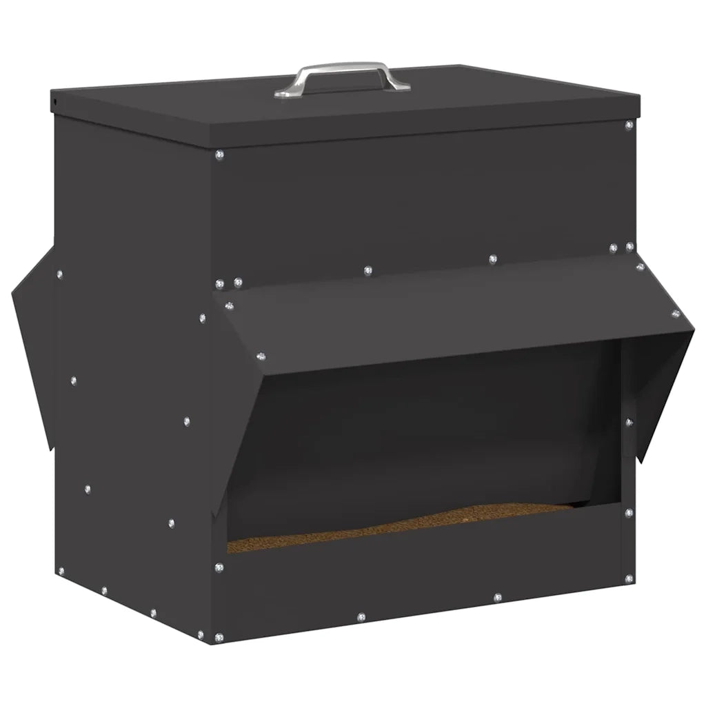Feeder per pollo Nero 40,5 x 45 x 41 cm CFW7152758
