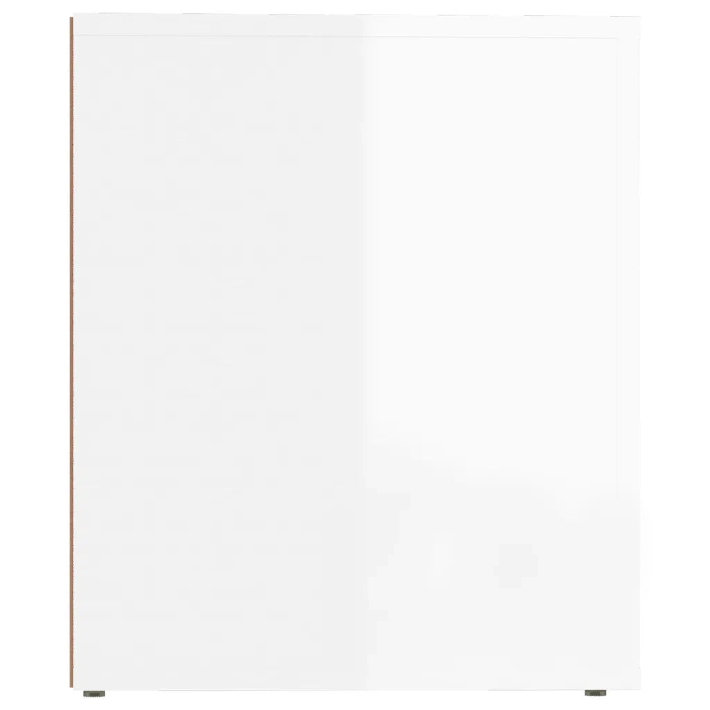Comodino Bianco Lucido 50x39x47 cm cod mxl 38148