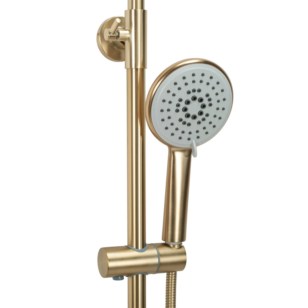 Set Doccia Rea Verso Brushed Gold