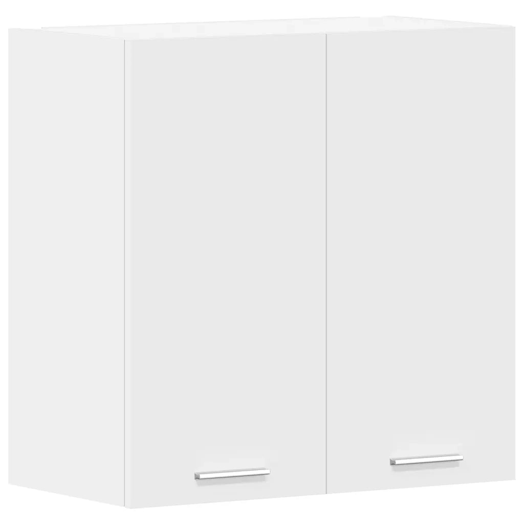 Mobile Pensile Bianco Lucido 60x31x60 cm Legno Multistratocod mxl 120902