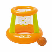Trade Shop - Canestro Gonfiabile 58504 Con Rete 67x55cm Basket Galleggiante Mare Piscina Palla -