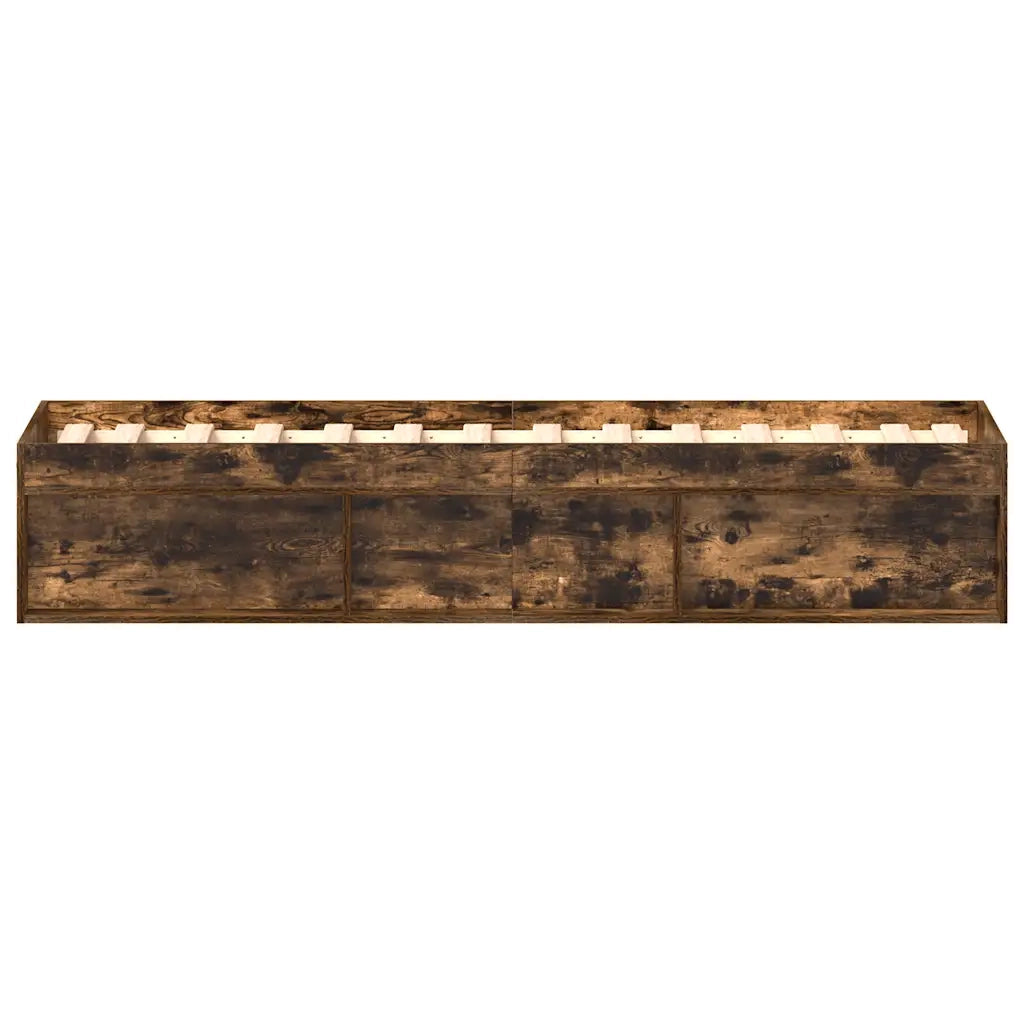 Giroletto-Struttura Letto Rovere Fumo 90x200 cm