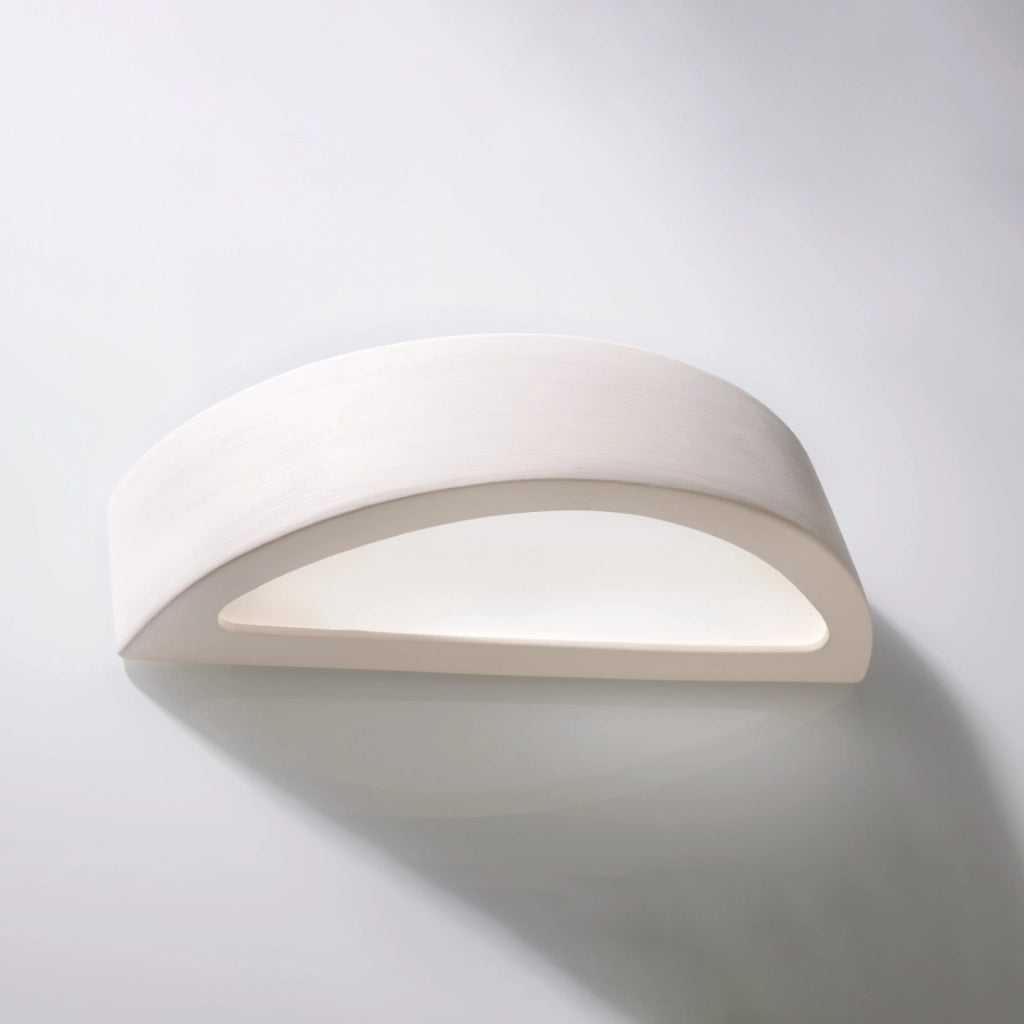 Applique in ceramica bianca LUMERA Pure Lume E27 PU.0001