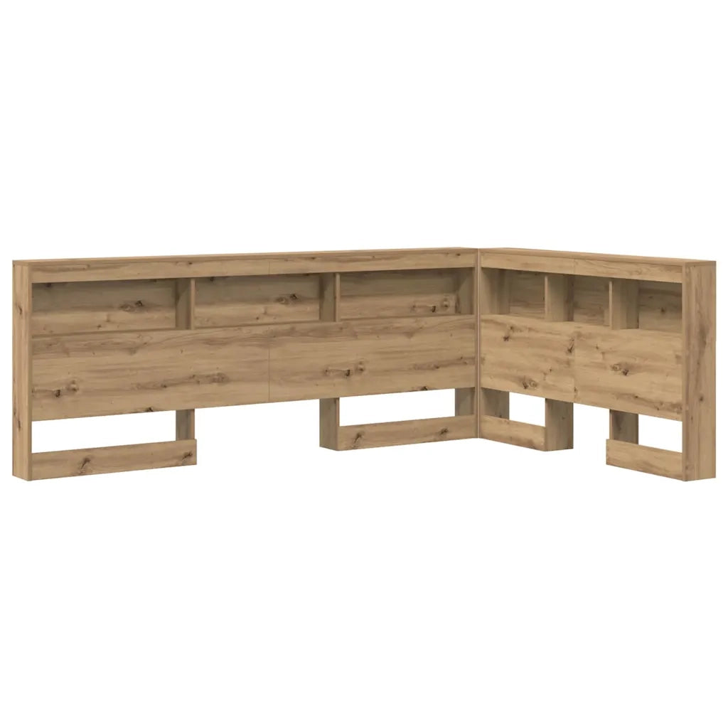Testata contenitore Rovere artigianale 120 cm Legno multistrato 3335484