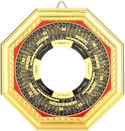 Bagua-spiegel per FengShui inboeking con convessità per interno e decorazione d'ufficio - 53 pollici, forma convessa.