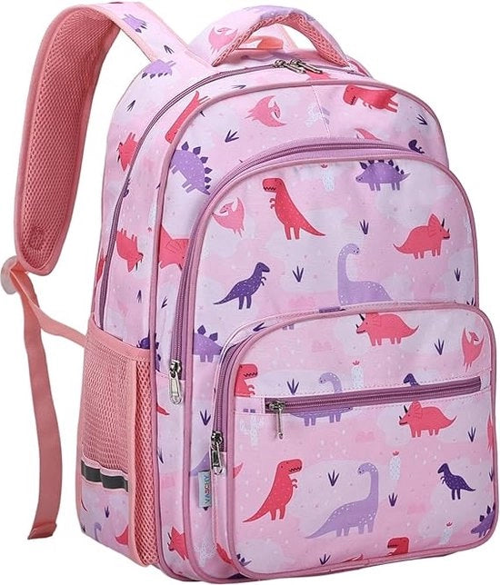 Borsa per bambini, scolastica, 40,6 cm, con cinturino, chiusura a gancio e diverse tasche