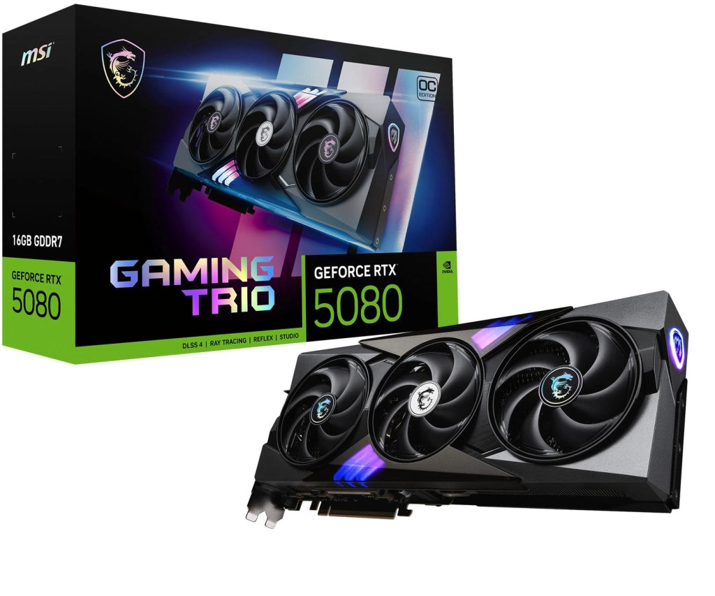 Scheda v. 16gb msi rtx5080 gam trio oc - RTX50816GAMTOC