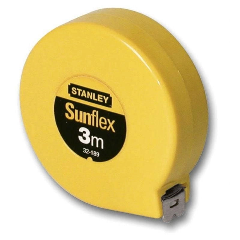 Stanley 0-32-189 rotella metrica 3 m Acrilonitrile butadiene stirene (ABS) Giallo