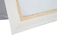 Cornice Line White Glam Cm 27.3X1.8X32.5 (Misura Interna Cm 20X25)