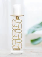 Portacandele Bubbles Cm 10X10X27