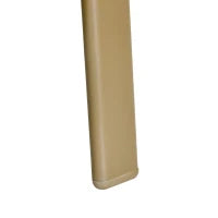 Set da Giardino 4 Pezzi con 2 Sedie, 1 Divanetto e 1 Tavolino da Caffè, Kaki