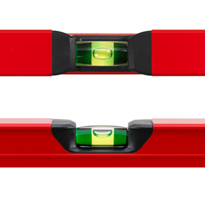 Big red 3 livella in alluminio 120 cm colore rosso