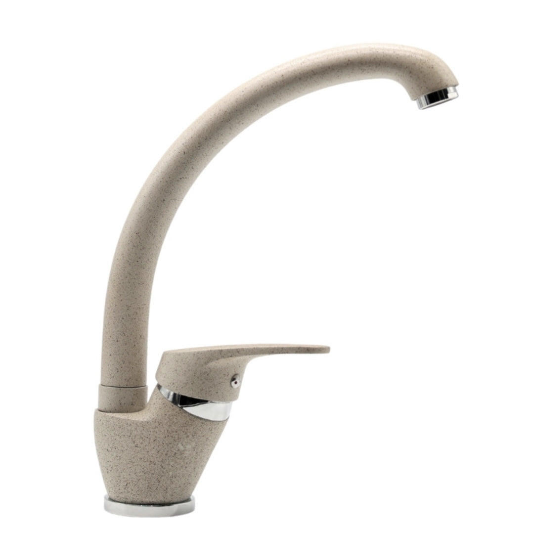 Ogomondo set 2 pezzi miscelatore avena 3 oslo orientabile in ottone per lavello cucina