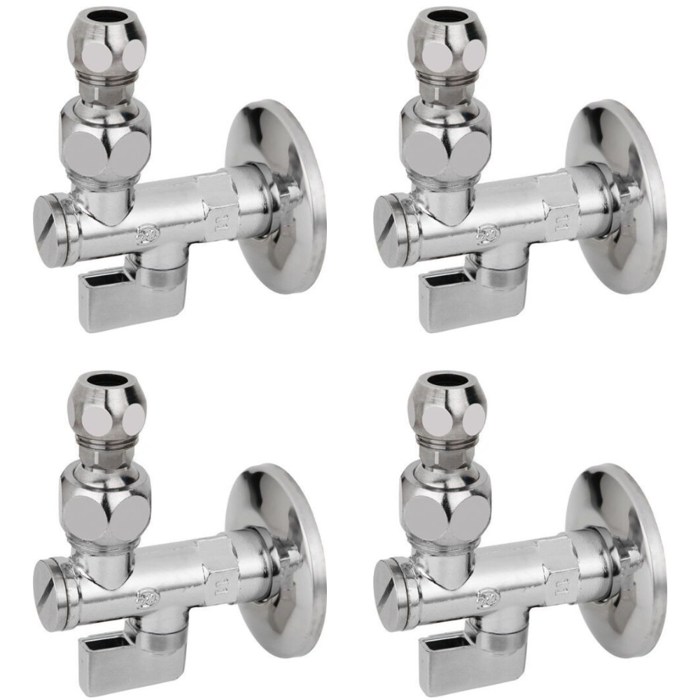 Rubinetto filtro sfera sottolavabo cromato leva alluminio *** corpo ottone, tipo attacco con snodo, quantità pezzi 4...