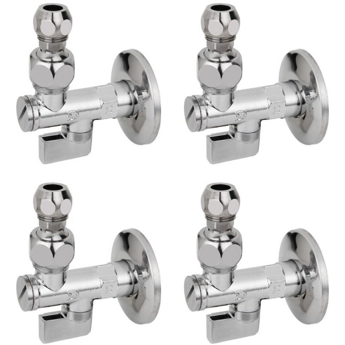 Rubinetto filtro sfera sottolavabo cromato leva alluminio *** corpo ottone, tipo attacco con snodo, quantità pezzi 4...