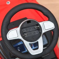 Macchina Giocattolo, Macchina Cavalcabile per Bambini 12-36 Mesi, Mercedes-Benz G350, Rossa