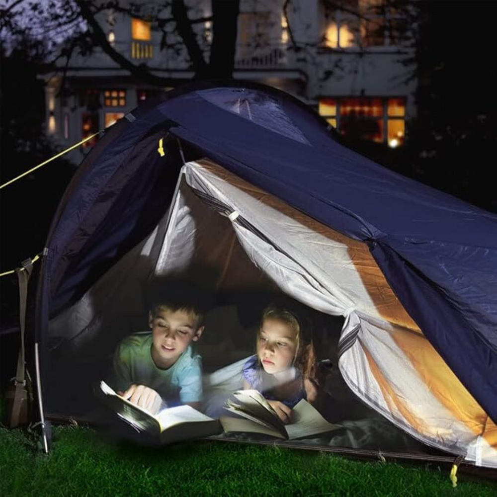 Torcia led nero slim expo luce quadra - watt 0,5 1x mini stilo aaa inclusa