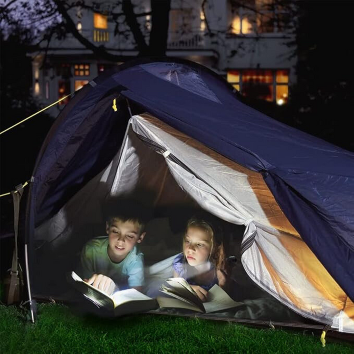 Torcia led nero slim expo luce quadra - watt 0,5 1x mini stilo aaa inclusa