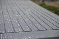 Porta Attrezzi da Giardino Store-It-Out Midi, 880L, Effetto Legno, Beige, 132x71,5x113,5H cm