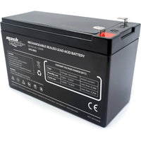 Mach power batteria al piombo 12v 9ah vrla agm ricaricabile per ups e sistemi di backup