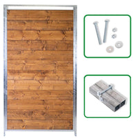 Pannello di isolamento in legno zincato a caldo da 1xh1,80 metri