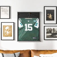 Cornice con Telaio in Alluminio e Fodera Interna in Feltro, 70x90 cm, Argento