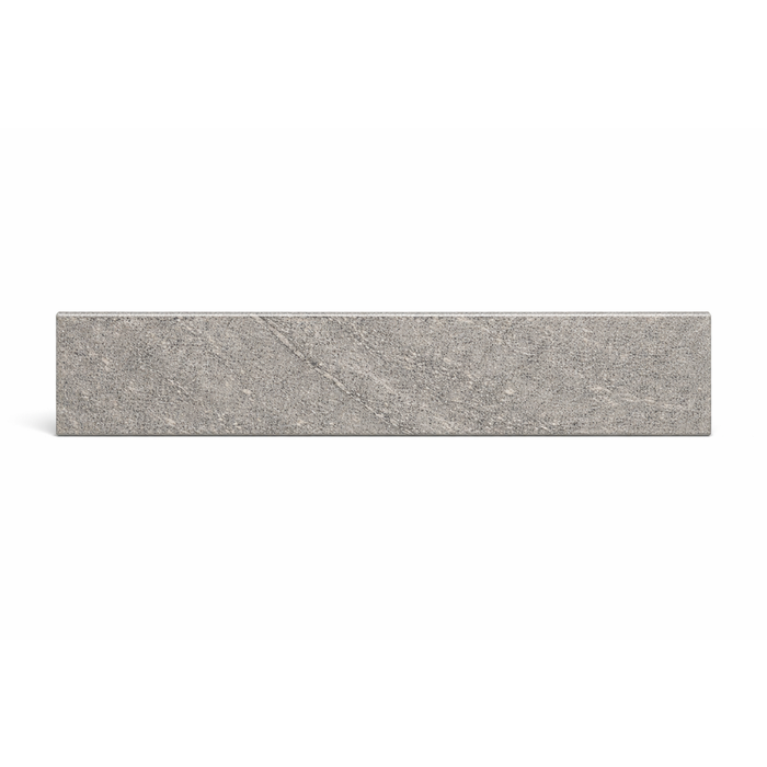 Battiscopa gres porcellanato 120x6 cm london grey s.agostino rettificato effetto pietra r11 opaco
