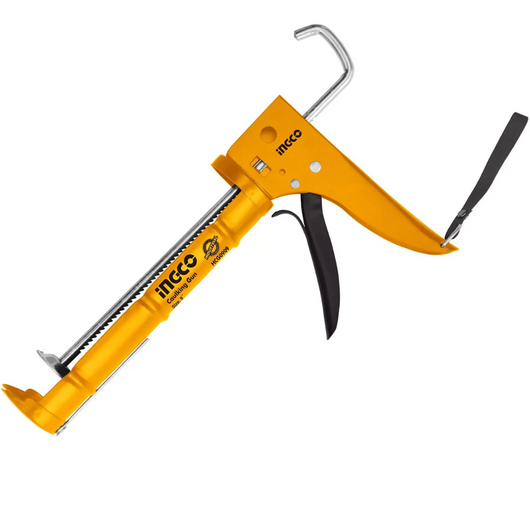 pistola silicone extra spessore 1mm asta dentellata applicazione siliconi ingco