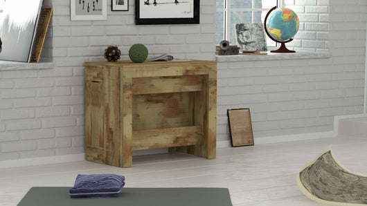 Consolle in legno Pratika L 90 x H 77 cm x P 90