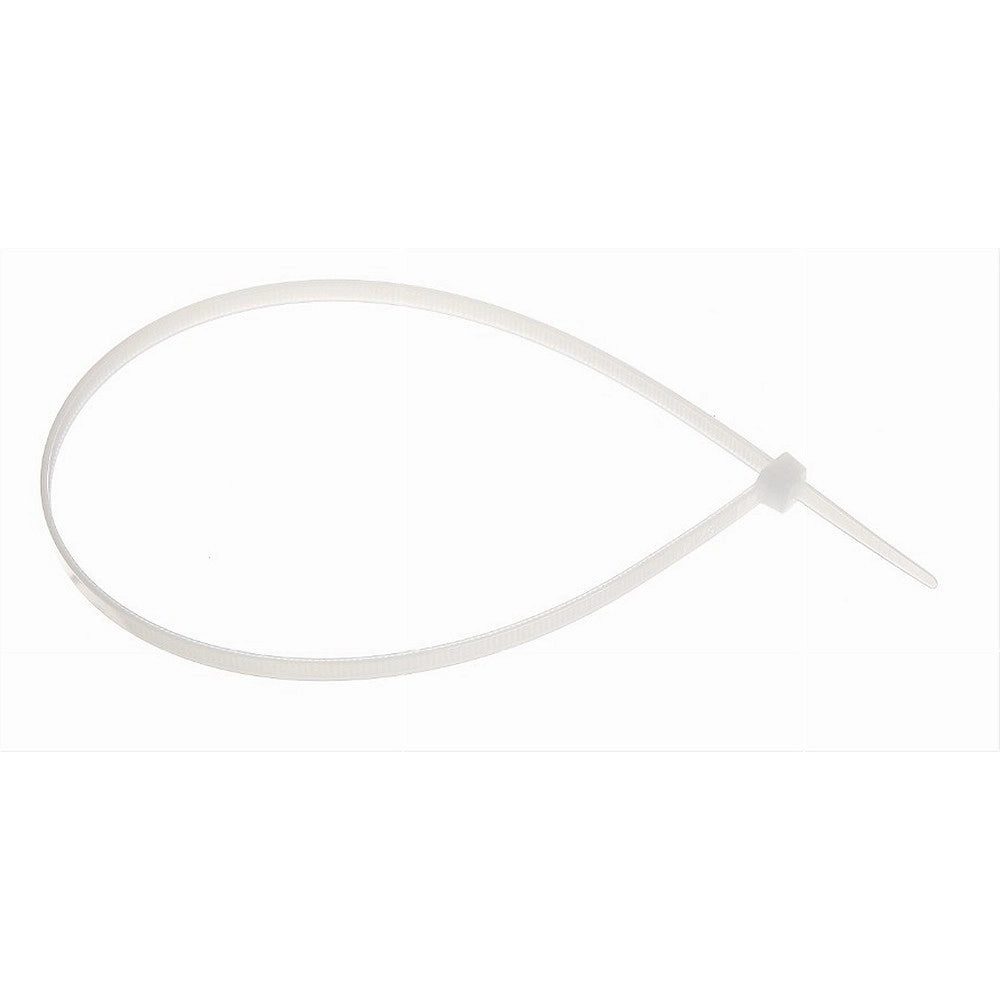 Trade Shop - Set 100 Pz Fascette Serracavo Autobloccanti In Nylon Bianco 4.8 X 350mm 48-350-b -