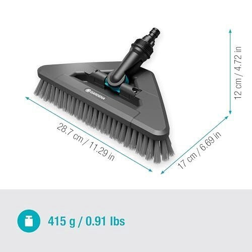 Gardena 18812-20 ugello atomizzatore per pistola ad acqua da giardino Ugello a spruzzo d'acqua da giardino Nero, Grigio