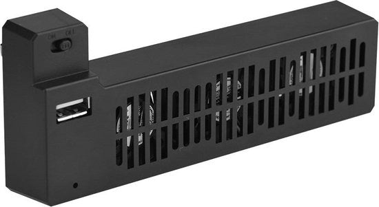 Ventilatore USB esterno - ventilatore portatile con funzione di raffreddamento laterale - inclusi accessori di ricambio.