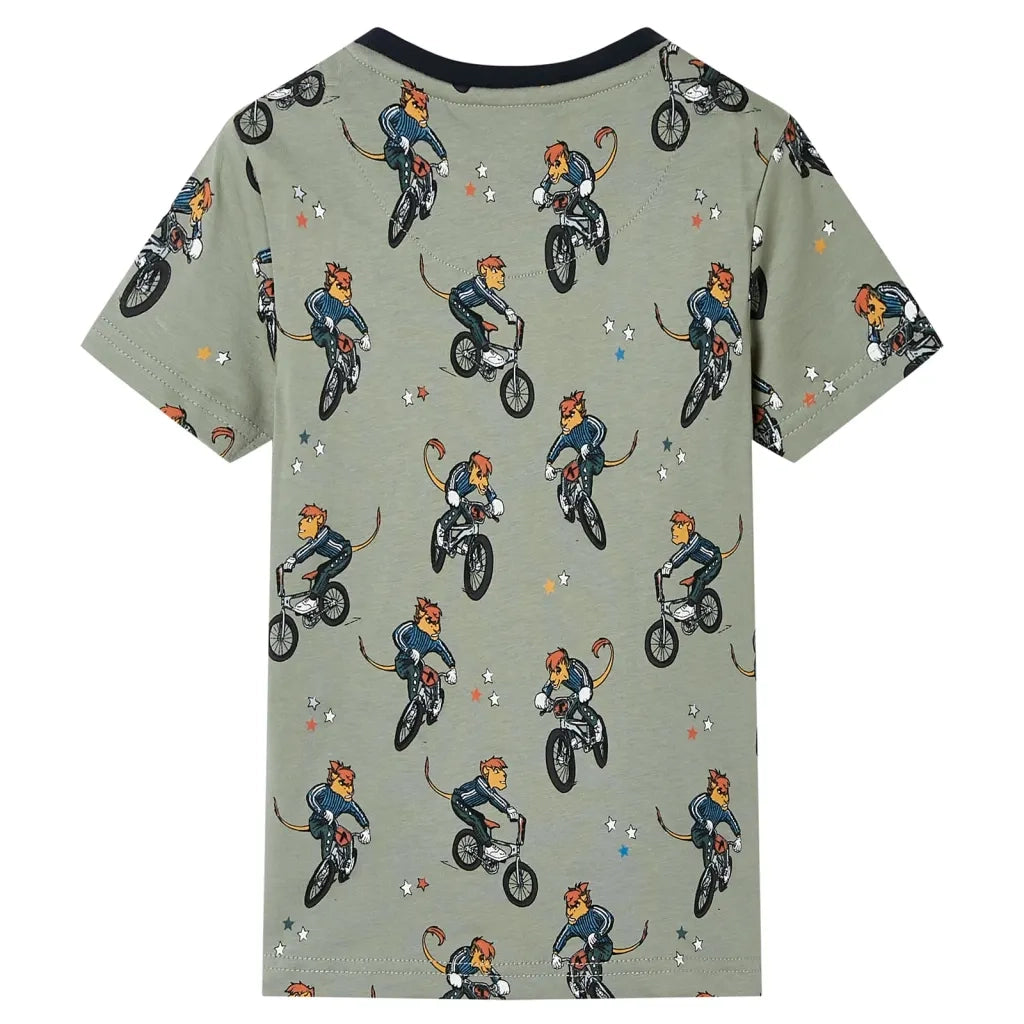 Pigiama da Bambino a Maniche Corte Cachi Chiaro 128 CFW8235874