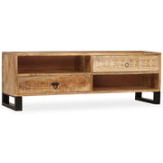 Mobile Porta TV in Legno Massello di Mango 120x30x40 cm cod mxl 7203